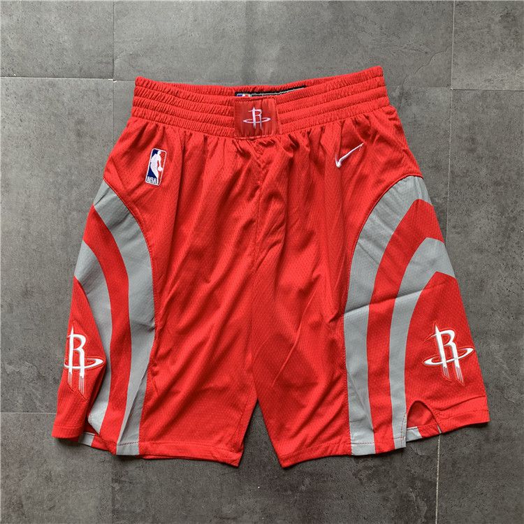 Men NBA Houston Rockets Red Nike Shorts 0416->houston rockets->NBA Jersey